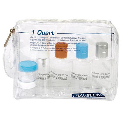 1 Quart Zip Top Bag