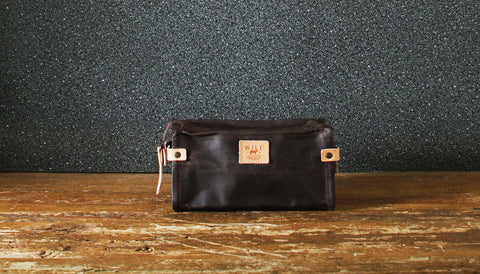 Brown Waxed Canvas 