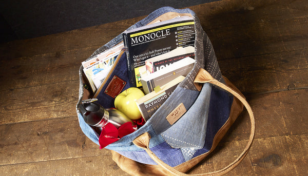 Batik Patchwork Tote