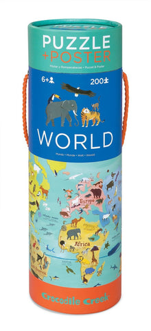 POSTER & PUZZLE of the World
