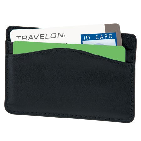 Safe ID Leather Card Sleeve