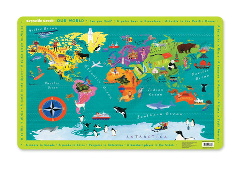 Kids Placemat - Our World