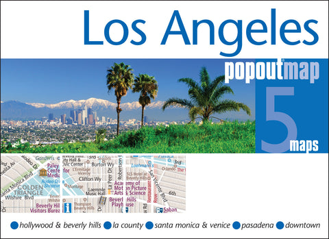 Los Angeles CA Popout Map
