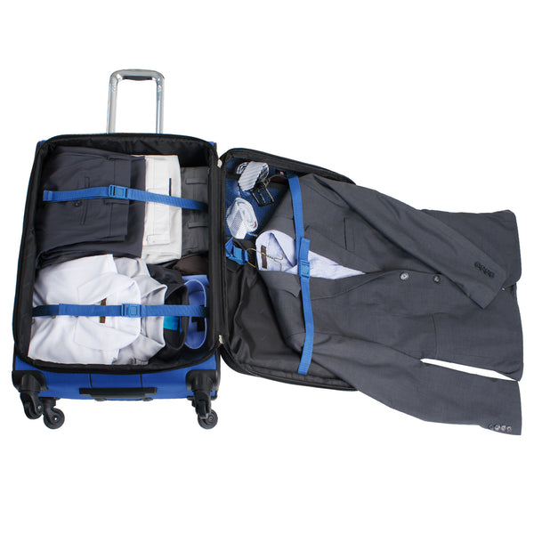 Carry On Expandable Spinner Suiter Trolley Black